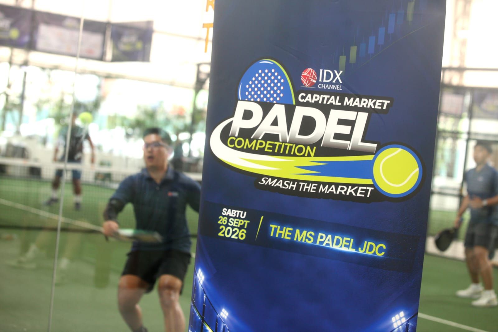 IDX Channel Gelar Turnamen Padel, 32 Tim Emiten hingga Regulator Pasar Modal Adu Kuat