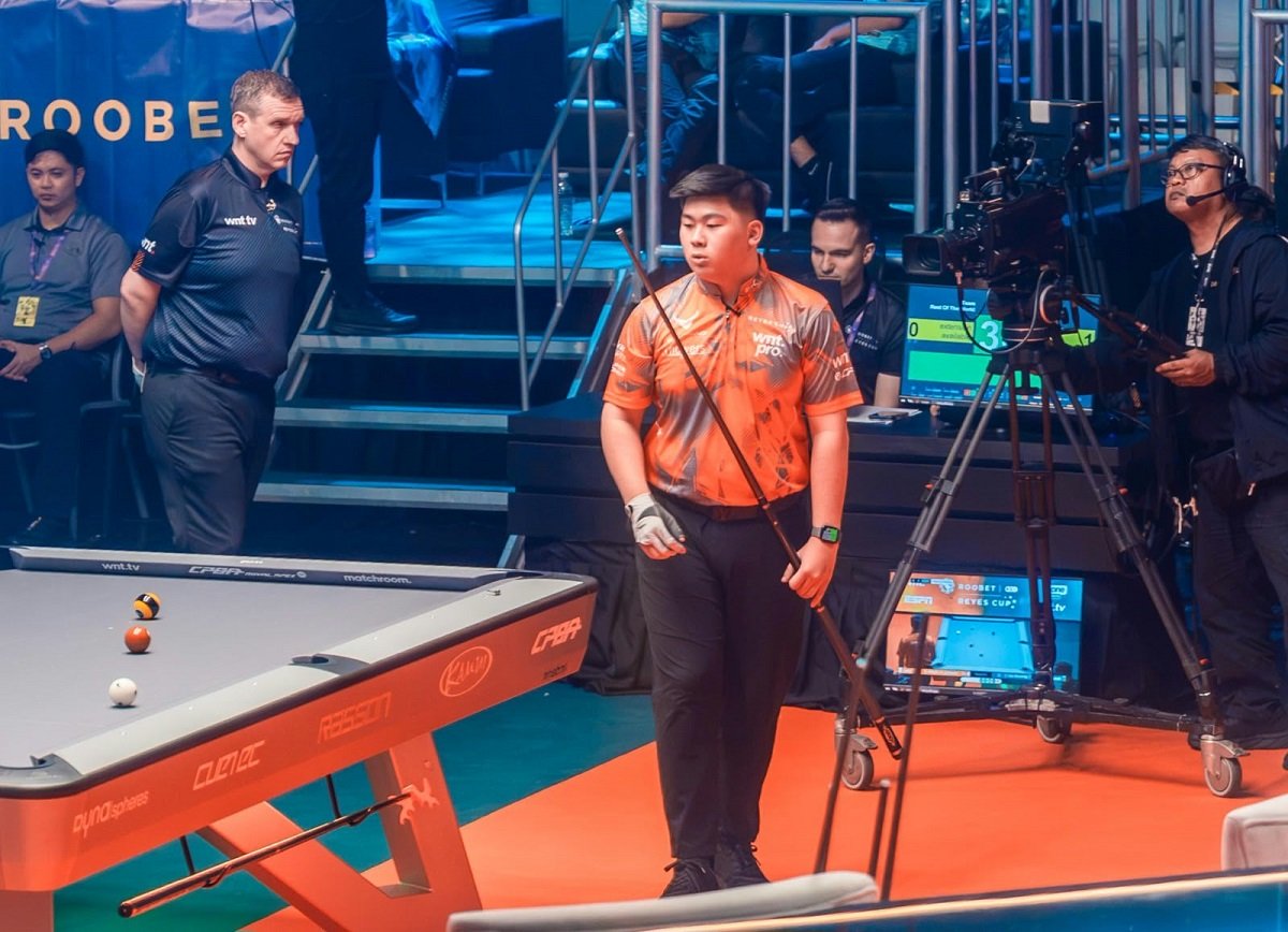 Albert Januarta Ukir Golden Break pada Debut Reyes Cup 2026, Team Asia Berimbang di Hari Pertama